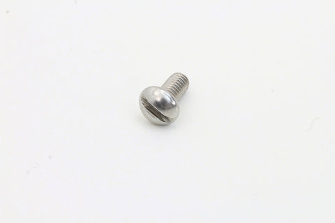 Round Head Slot Screw 8-32 N.X. x 3/8 inch - V-Twin Mfg.