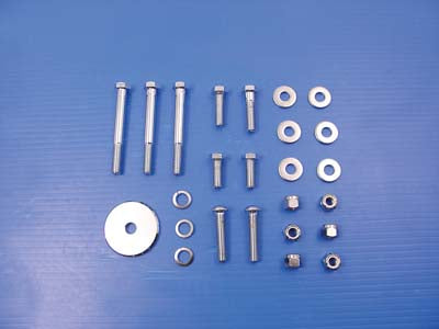 Chrome Engine Mount Bolt Set - V-Twin Mfg.
