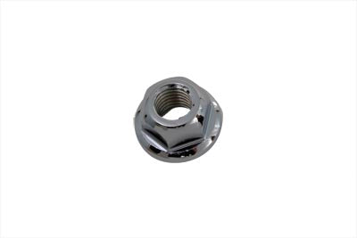 Swingarm Pivot Shaft Nuts Chrome - V-Twin Mfg.
