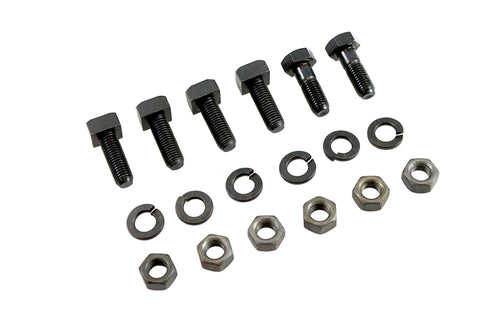 Seat Spring Yoke Bracket Mounting Kit Parkerized - V-Twin Mfg.