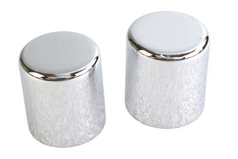 Large Magnetic Docking Points Cover Set Chrome - V-Twin Mfg.