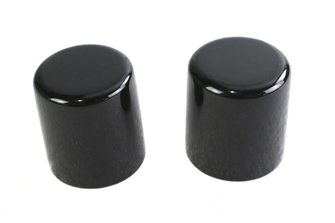 Large Magnetic Docking Points Cover Set Gloss Black - V-Twin Mfg.