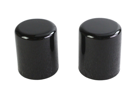 Small Magnetic Docking Points Cover Set Gloss Black - V-Twin Mfg.