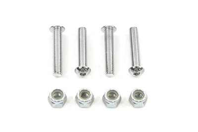 Button Head Chrome Screw Set - V-Twin Mfg.