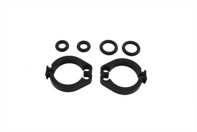 Dual Throttle Clamp Black - V-Twin Mfg.