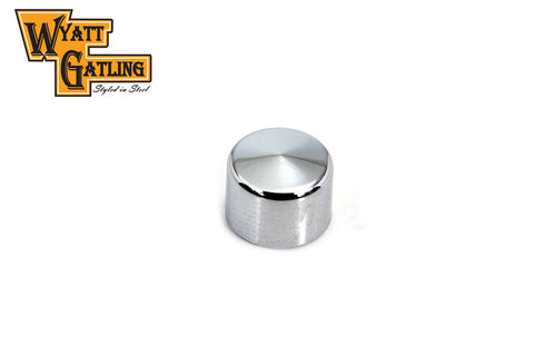 Wyatt Gatling Chrome Allen Head Bolt Caps 1/4 inch - V-Twin Mfg.