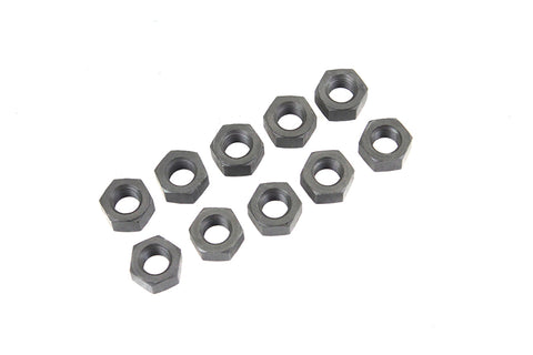 Parkerized Hex Nut 5/16 inch-24 - V-Twin Mfg.