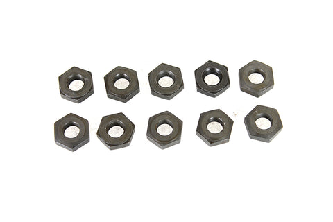 Parkerized Hex Nuts 7/16 inch-20 - V-Twin Mfg.