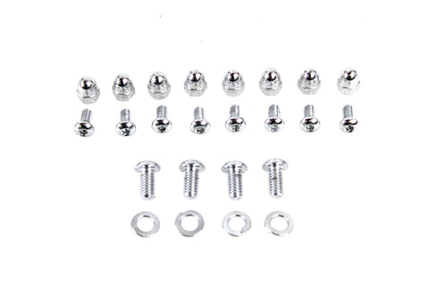 Fender Mount Chrome Allen Screw Kit - V-Twin Mfg.