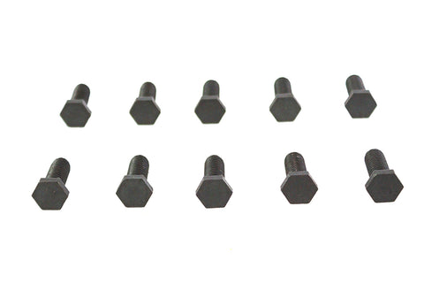 Gary Bang Thin 3/8 inch-16 x 1 inch Hex Head Bolt Black - V-Twin Mfg.