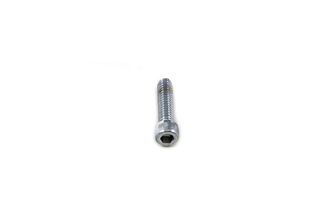 Allen Socket Cap Bolt Knurled Chrome 1/4 inch x 1 inch - V-Twin Mfg.