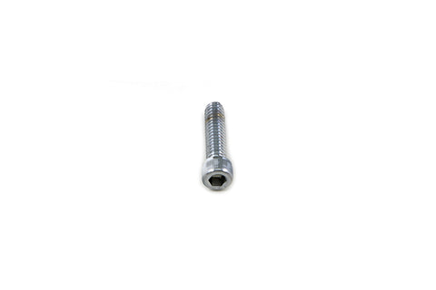 Allen Socket Cap Bolt Knurled Chrome 1/4 inch X 1 inch - V-Twin Mfg.