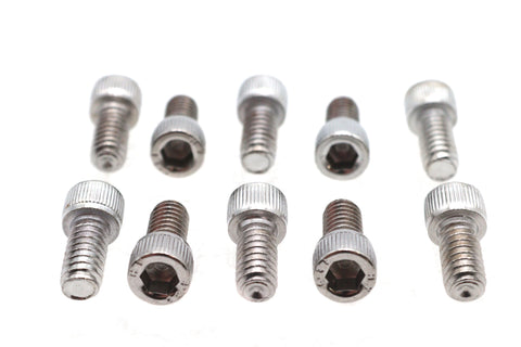 Allen Socket Cap Bolt 1/4-20 x 1/2 inch Coarse Thread - V-Twin Mfg.
