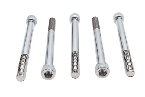 Allen Socket Cap Bolt Chrome 5/16 inch x 3-1/2 inch - V-Twin Mfg.