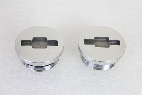 Primary Cover Cap Set Polished - V-Twin Mfg.