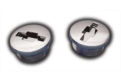 Primary Cover Cap Set Chrome - V-Twin Mfg.