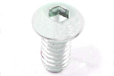 Allen Button Head Bolt Chrome 1/4 inch X 5/8 inch - V-Twin Mfg.