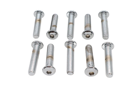 Allen Button Head Screws Chrome 5/16 inch X 1-1/2 inch - V-Twin Mfg.