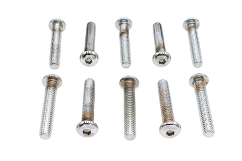 Allen Button Head Screws Chrome 5/16 inch X 1-3/4 inch - V-Twin Mfg.
