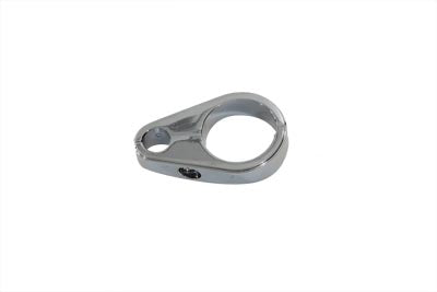 Chrome Clutch Cable Clamp 1-1/8 inch - V-Twin Mfg.