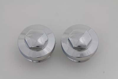 Primary Cover Cap Set Chrome - V-Twin Mfg.
