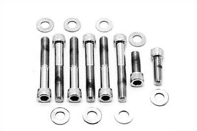Rear Fender Strut Bolt Kit Chrome Allen Type - V-Twin Mfg.