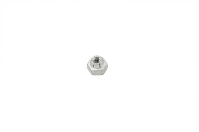 Flexloc Nut 1/4 inch-28 Cadmium - V-Twin Mfg.