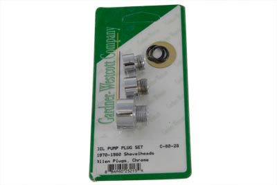 Oil Pump Plug Set Allen Type - V-Twin Mfg.
