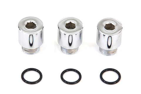 Oil Pump Plug Set Allen Type - V-Twin Mfg.