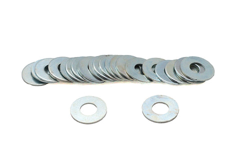 Zinc Flat Washer 1/4 inch Inner Diameter - V-Twin Mfg.