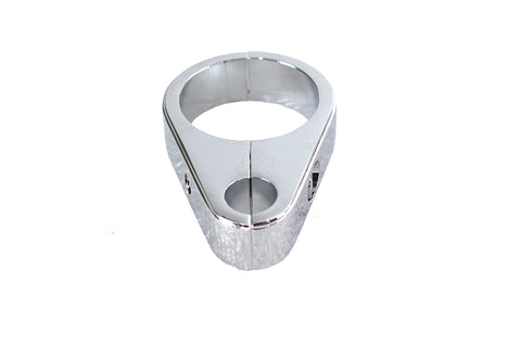 Chrome Clutch Cable Clamp 1-1/4 inch - V-Twin Mfg.