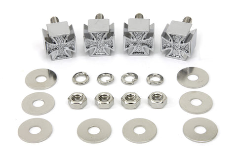 Krommet Maltese Type Chrome - V-Twin Mfg.