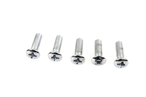 3/8 inch-24 x 1-1/4 inch Countersunk Screw Chrome - V-Twin Mfg.