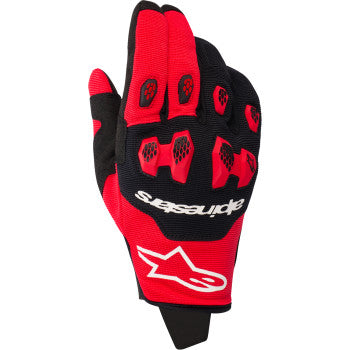 ALPINESTARS Pro-Dura Gloves - Bright Red/Black - Large 3560425-3031-L