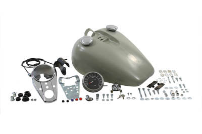 Bobbed 3.2 Gallon Gas Tank Kit - V-Twin Mfg.