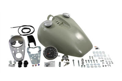 Bobbed 3.2 Gallon Gas Tank Kit - V-Twin Mfg.