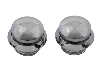 Pop-Up Gas Cap Set Chrome - V-Twin Mfg.