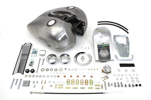 Bobbed 4.0 Gallon Gas Tank Kit - V-Twin Mfg.