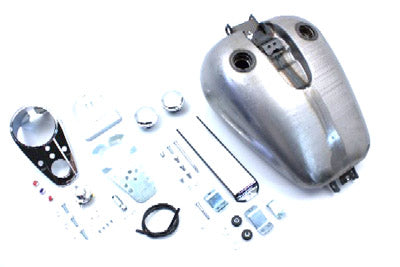Bobbed 4.0 Gallon Gas Tank Kit - V-Twin Mfg.