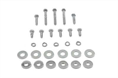 Gas Tank Bolt Kit Chrome - V-Twin Mfg.