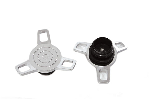 Spinner Style Vented and Non-Vented Gas Cap Set - V-Twin Mfg.