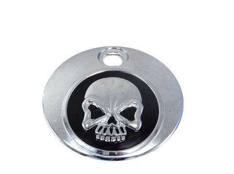 Black Skull Fuel Tank Console Door - V-Twin Mfg.