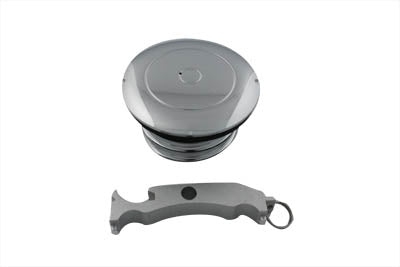 Flush Mount Style Gas Cap Vented - V-Twin Mfg.