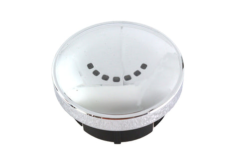 Chrome LED Fuel Gauge - V-Twin Mfg.