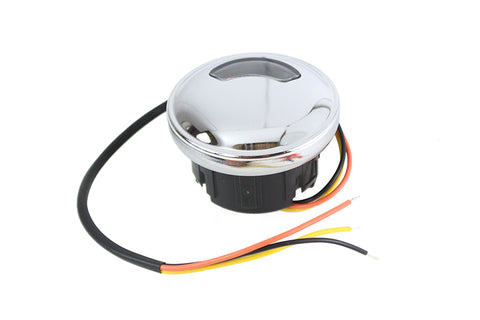 Fuel Gauge Chrome - V-Twin Mfg.