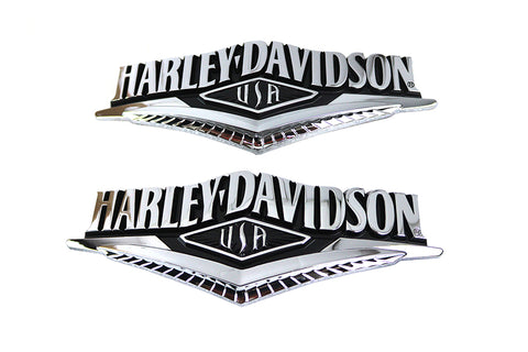 Factory Style Tank Emblem Set - V-Twin Mfg.