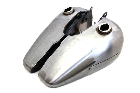 Bobbed 5.0 Gallon Gas Tank Set - V-Twin Mfg.
