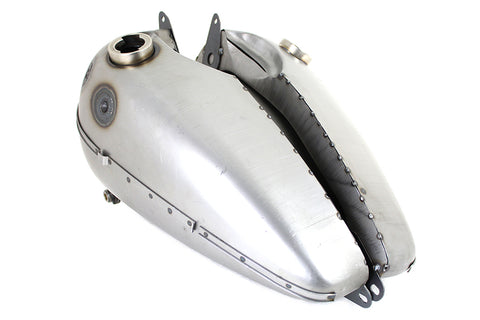 45 Gas and Oil Tank Set Raw - V-Twin Mfg.