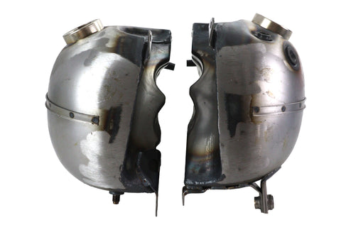 Fat Bob Gas Tank Set Raw - V-Twin Mfg.