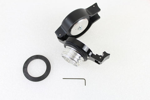 Flip Up Gas Cap Vented Black - V-Twin Mfg.